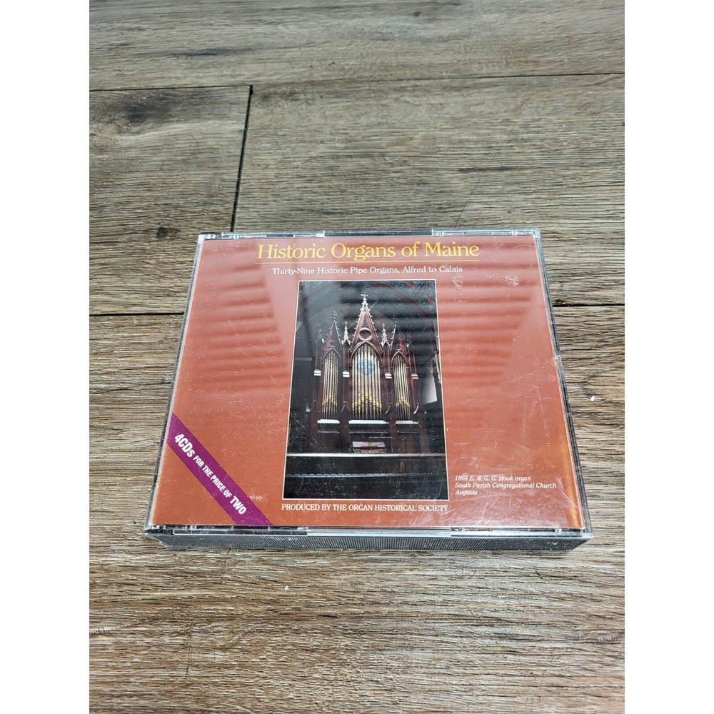 Historic‎ Organs of Maine / Various by Various Artists (CD, 1996)
